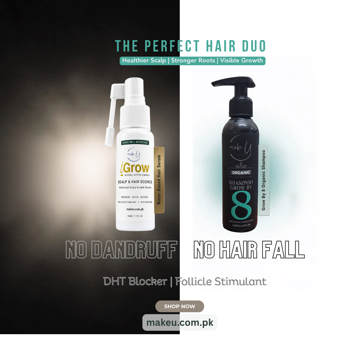 The Perfect Hair Duo: How to Stop Hair Fall and Grow Thicker Hair Naturally