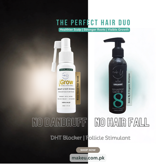 The Perfect Hair Duo: How to Stop Hair Fall and Grow Thicker Hair Naturally