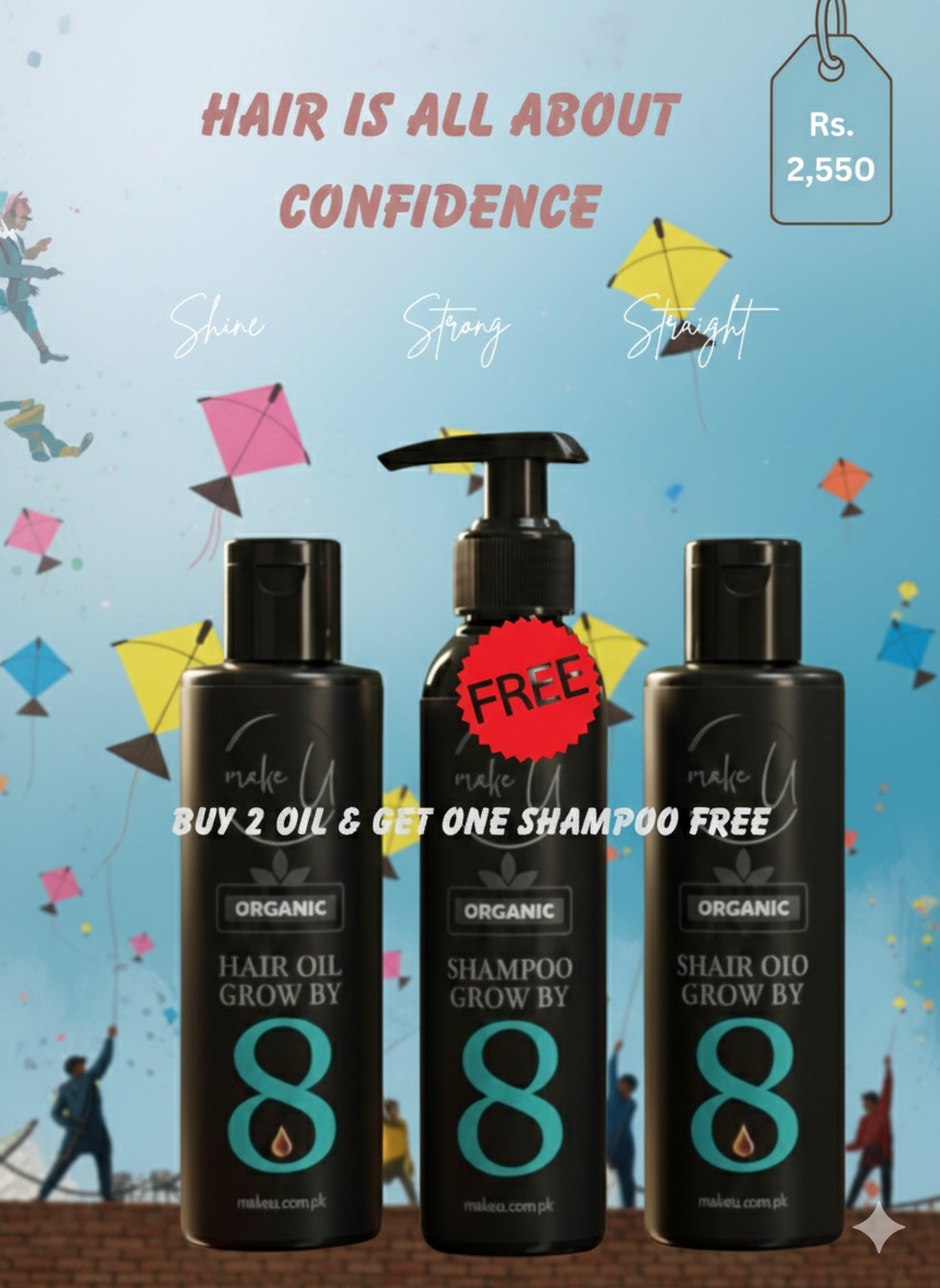 🔥 Buy 2 Organic Hair Oils, Get 1 Organic Shampoo FREE!