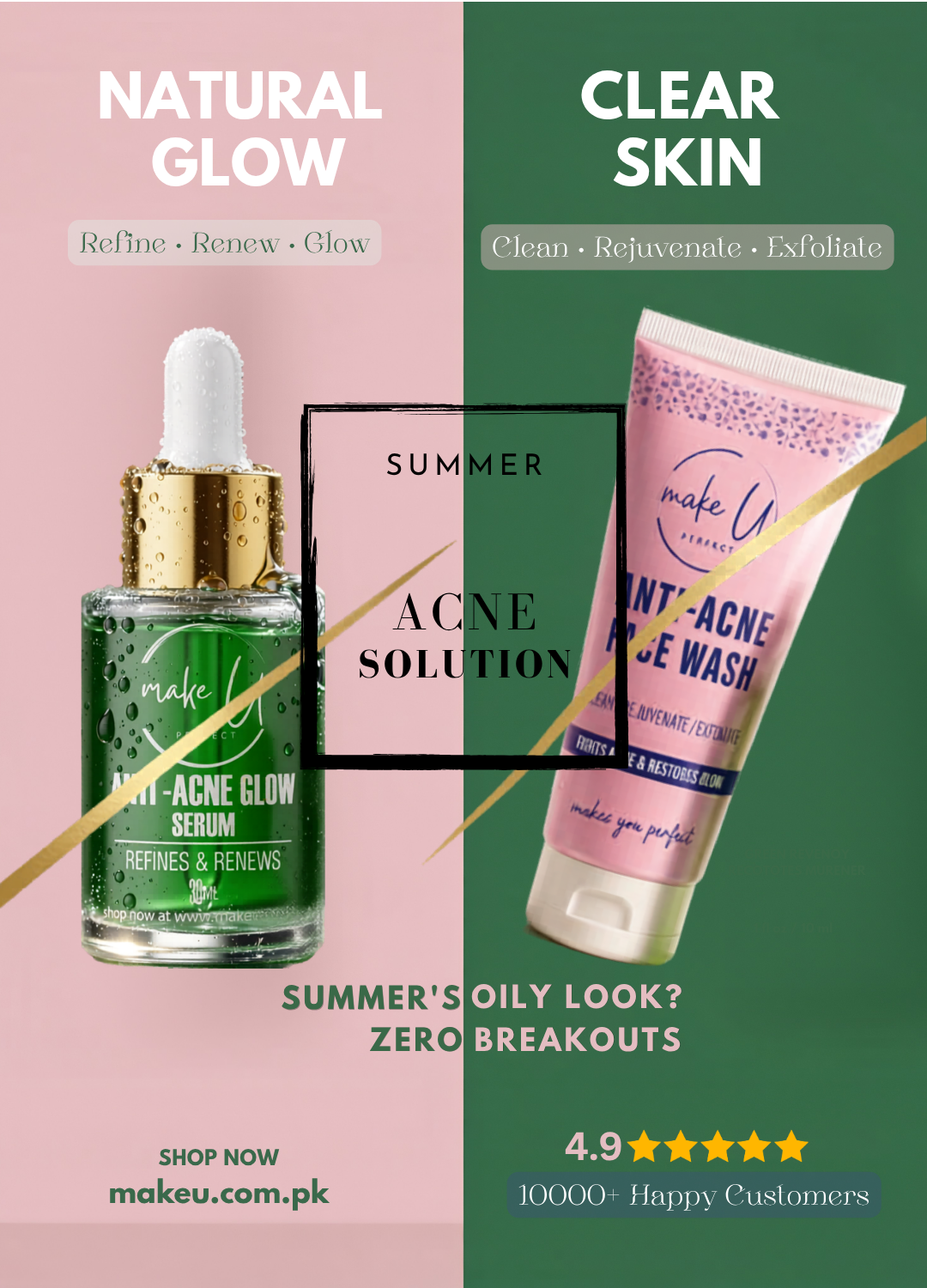 Summer’s Oily Look? ZERO BREAKOUTS