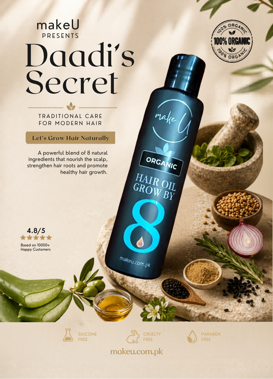 Daadi’s Secret: Grow By 8 Organic Hair Oil