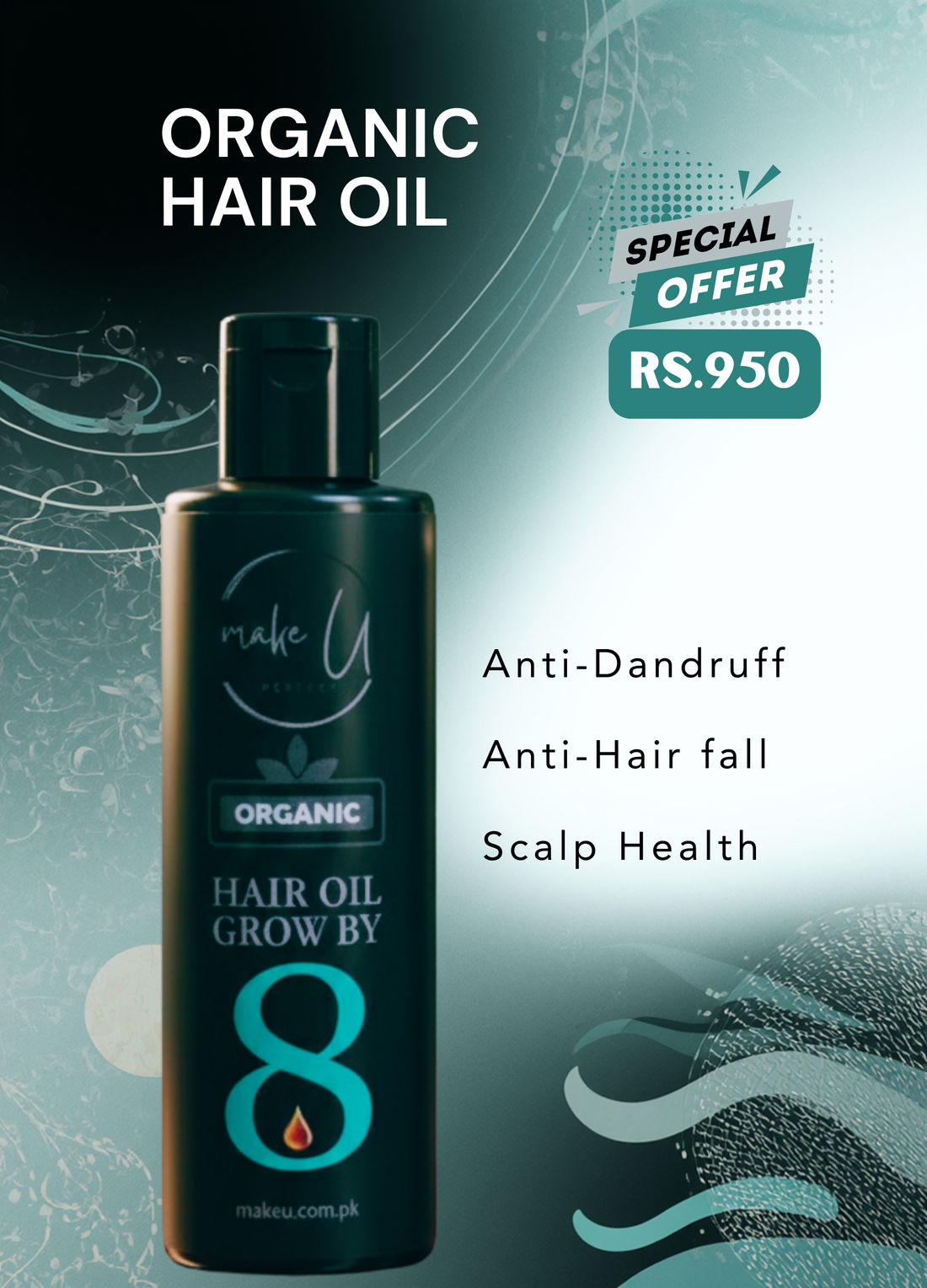 Grow by 8 Organic Oil: The Natural Oil That Transforms Your Hair from Root to Tip