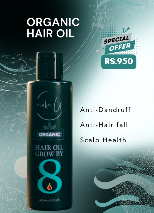 Grow by 8 Organic Oil: The Natural Oil That Transforms Your Hair from Root to Tip