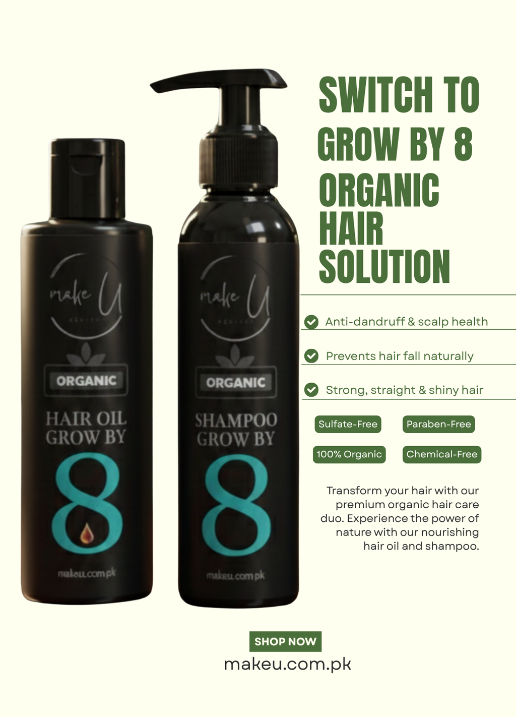 Organic Hair Care Duo