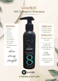 Grow by 8 Organic Shampoo