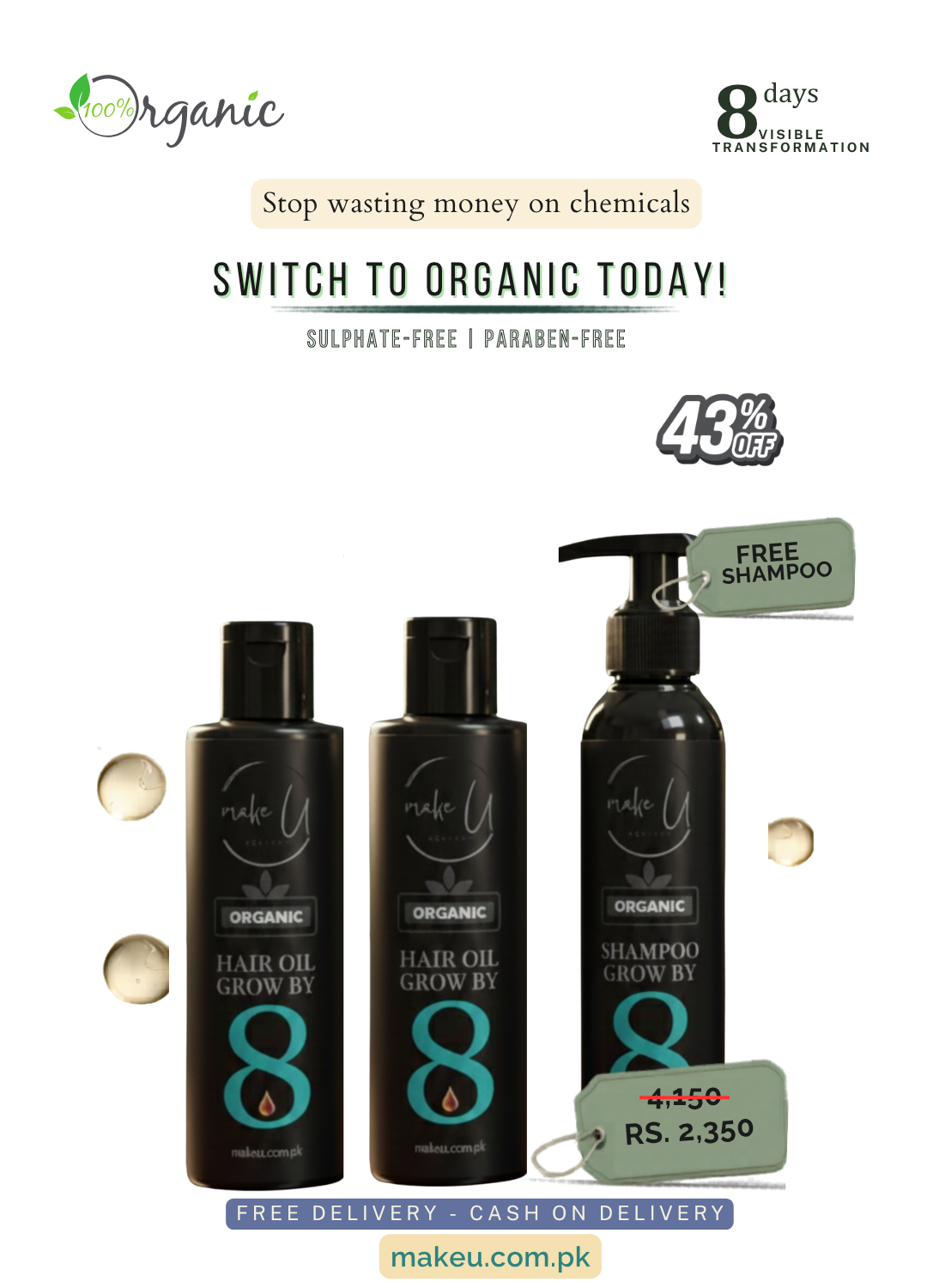Best Organic Hair Solution with Special Offer