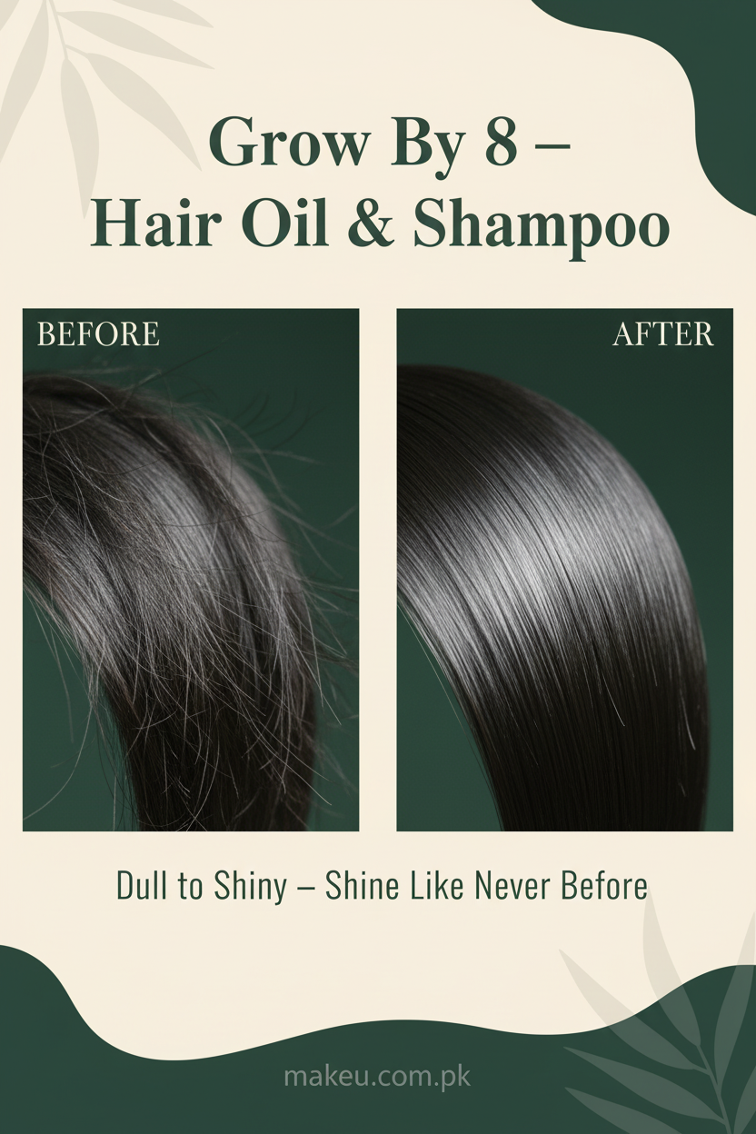 Dull to Shiny Hair