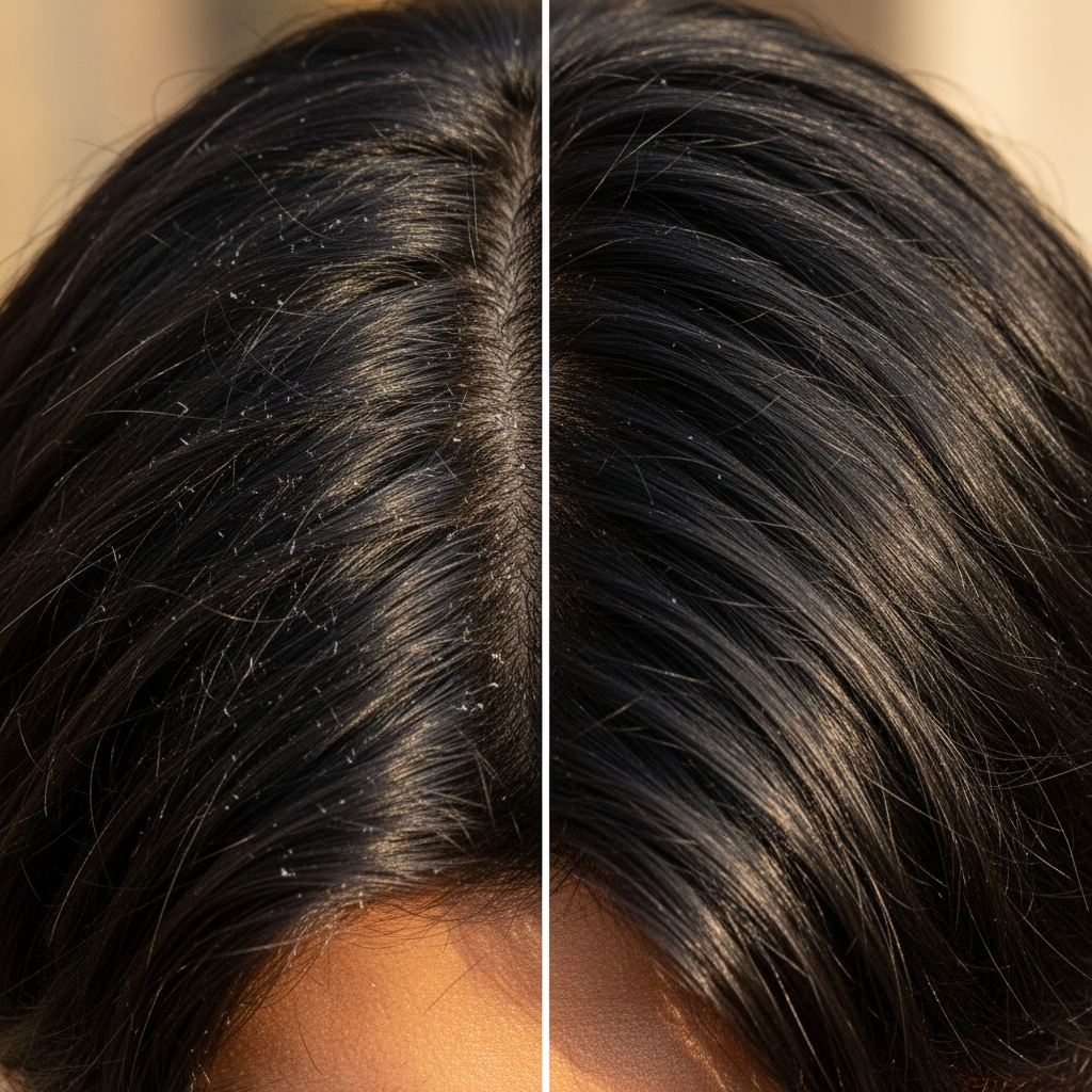 Men Scalp Before After