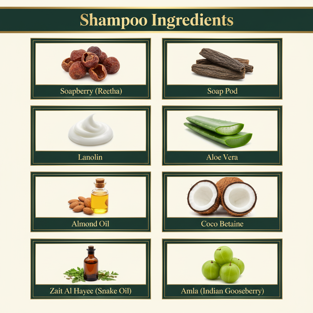 Grow by 8 Organic Shampoo |Sulphate-Free | Paraben-Free